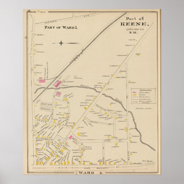 Keene, Ward 1 Poster (Front)