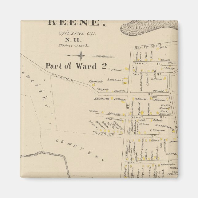 Keene, Ward 2 Magnet (Front)