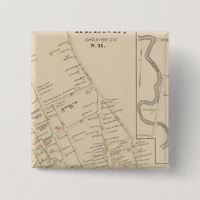 Keene, Ward 3, 5 Button (Front)