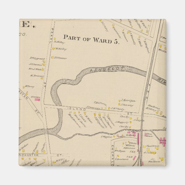 Keene, Ward 5 Magnet (Front)