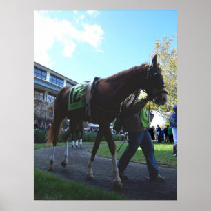 Keeneland Horse Print