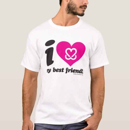 Keep A Breast I Love My Best Friend T_Shirt