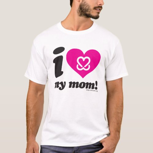 Keep A Breast I Love My Mom T_Shirt
