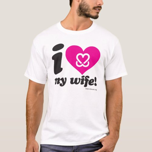 Keep A Breast I Love My Wife T_Shirt
