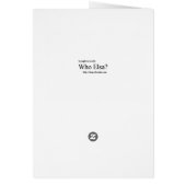 Keep a green tree in your heart card (Back)