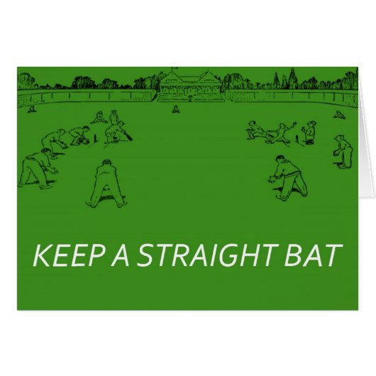 Keep a Straight Bat2 (Front Horizontal)