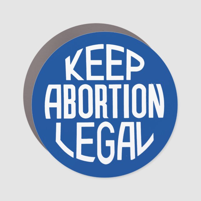Keep Abortion Legal Car Magnet (Front)
