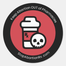 "Keep Abortion Out" 2" Sticker StopAbortionRx