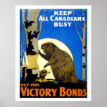 Keep All Canadians Busy Poster