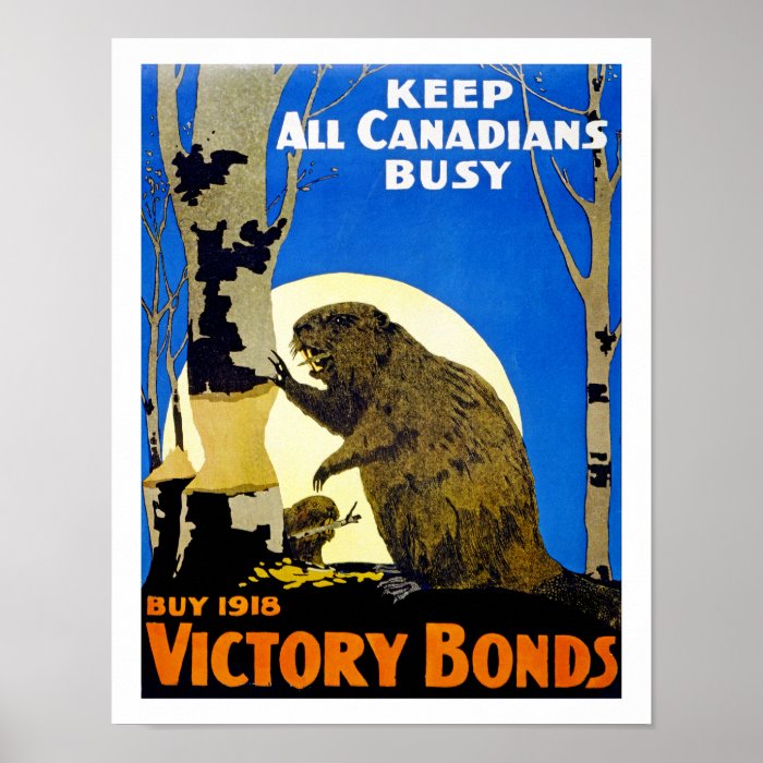 Keep All Canadians Busy Print