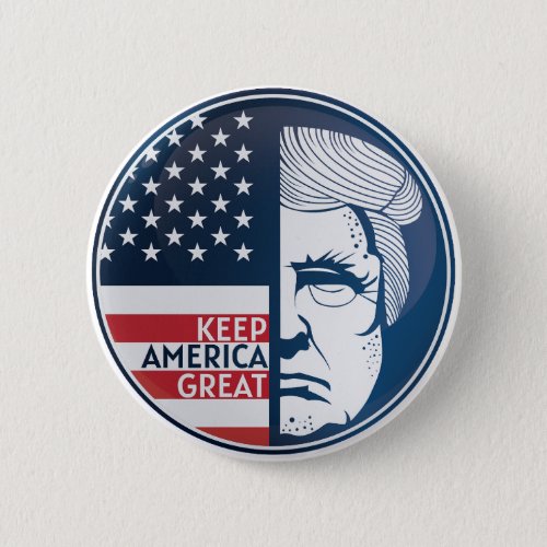 Keep America Great 2024 Button