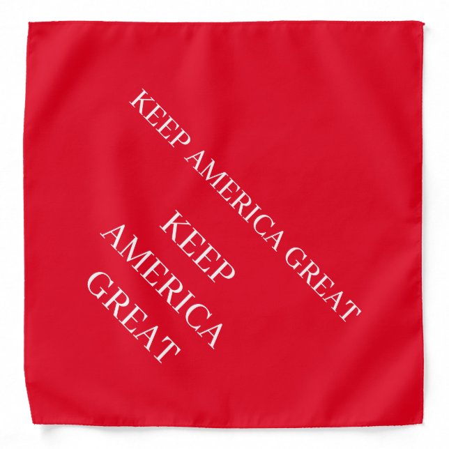Keep America Great Bandana (Front)
