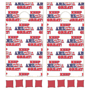 Keep America Great Cornhole Set