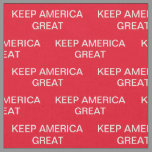 Keep America Great Donald Trump Fabric