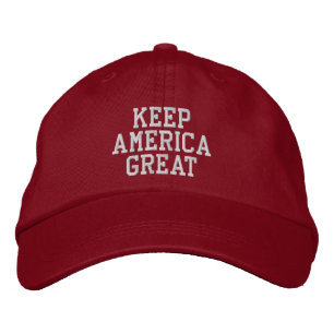 Keep America Great Embroidered Baseball Cap