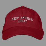 Keep America Great KAG Donald Trump Embroidered Baseball Cap