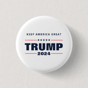 Keep America Great Trump 2020 Button