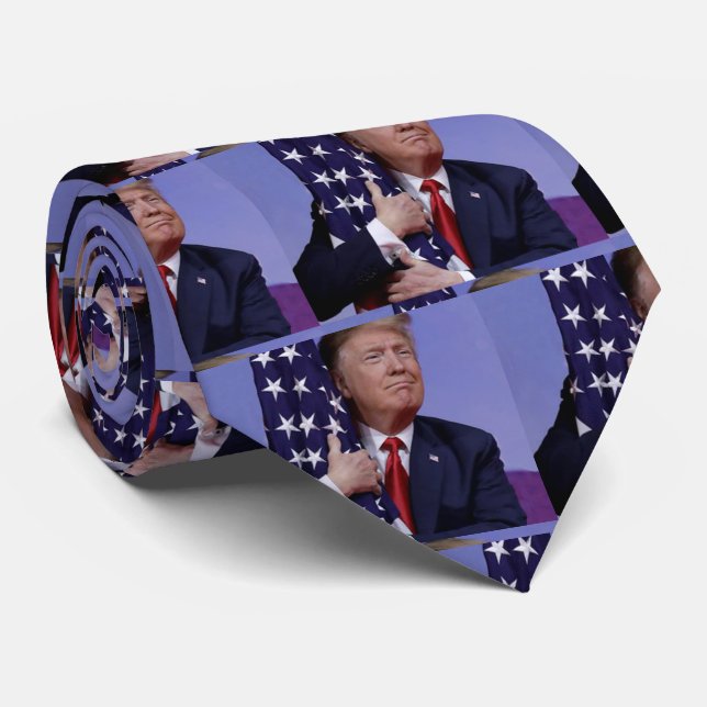 Keep America Great Trump 2020 Neck Tie (Rolled)