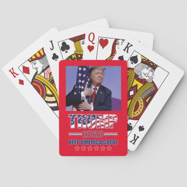 Keep America Great Trump 2020 Poker Cards (Back)