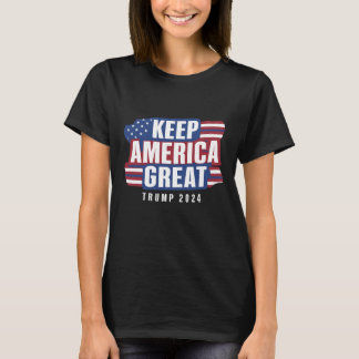 Keep America Great – Trump 2024" T-Shirt