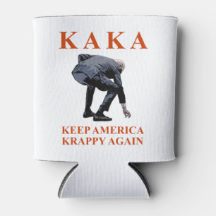 Keep America Krappy Again Bending Over Can Cooler