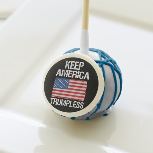 Keep America Trumpless III Cake Pops