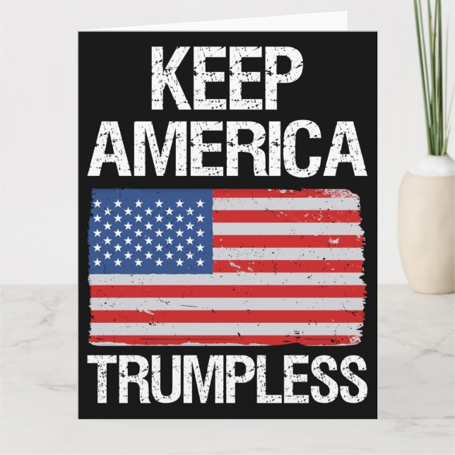 Keep America Trumpless III Card (Front)
