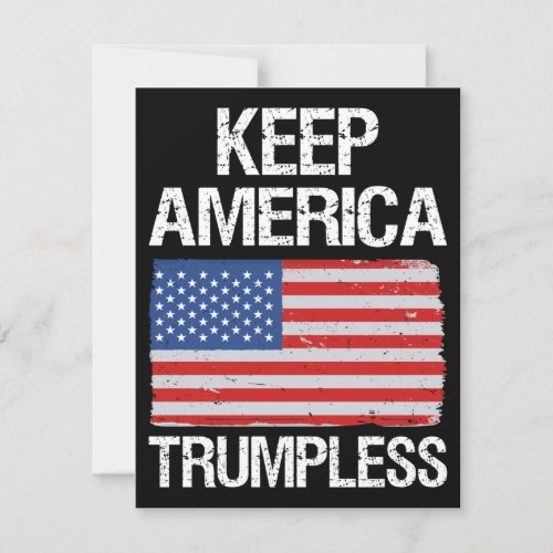 Keep America Trumpless III Invitation