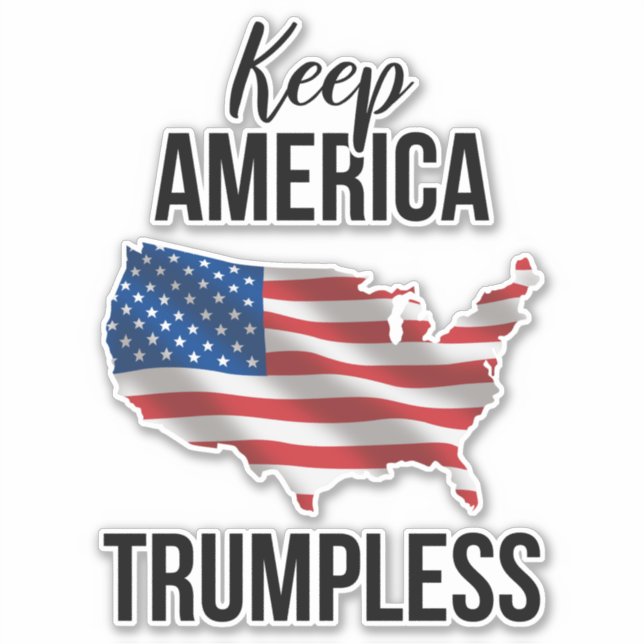 Keep America Trumpless IV Sticker (Front)