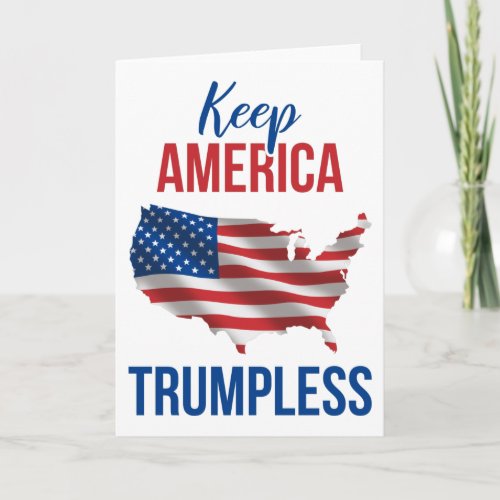 Keep America Trumpless V Card