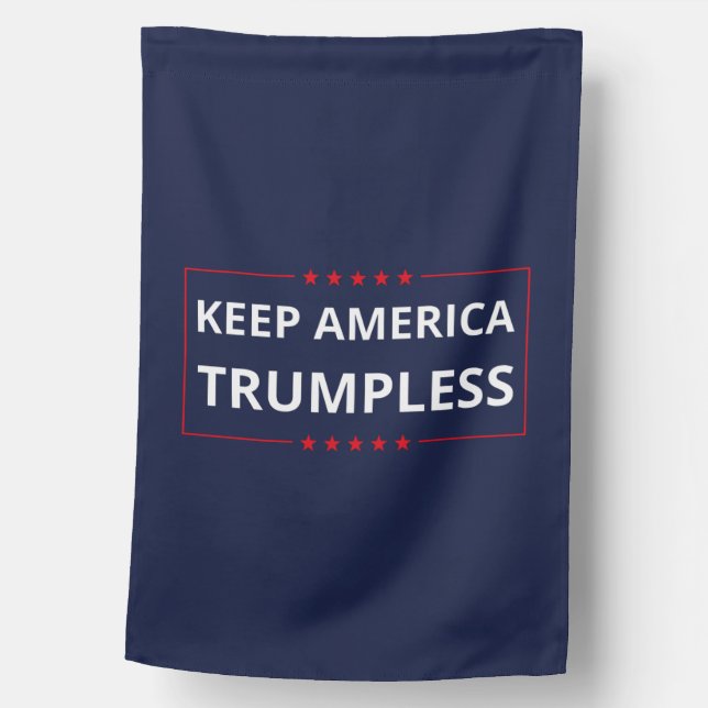 Keep America Trumpless VI House Flag (Front)