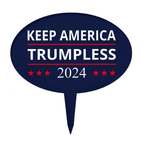 Keep America Trumpless VII Cake Topper
