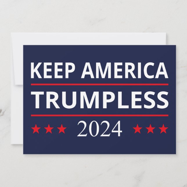 Keep America Trumpless VII Invitation (Front)