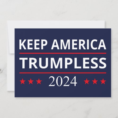 Keep America Trumpless VII Invitation