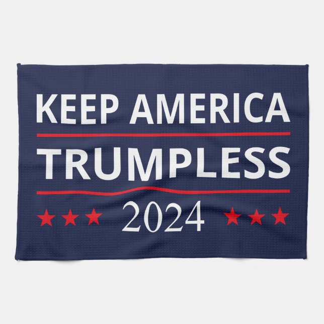 Keep America Trumpless VII Kitchen Towel (Horizontal)