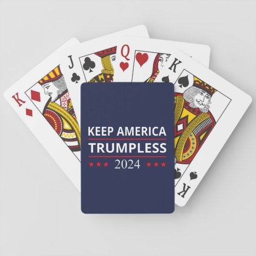 Keep America Trumpless VII Playing Cards