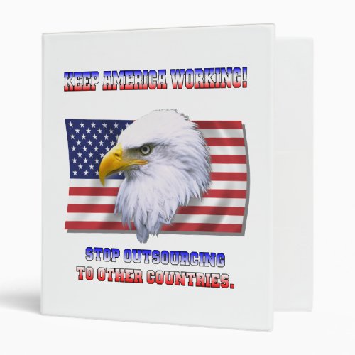 Keep America Working Binder