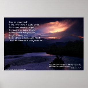 Keep An Open Mind...Inspirational poster