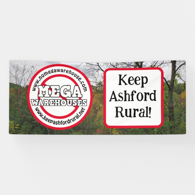 Keep Ashford Rural | No Mega Warehouses  Banner (Horizontal)