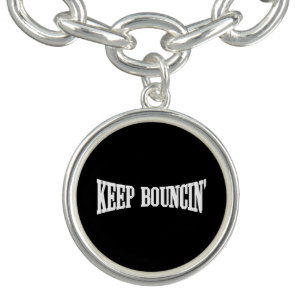 Keep Bouncin' Charm Bracelet