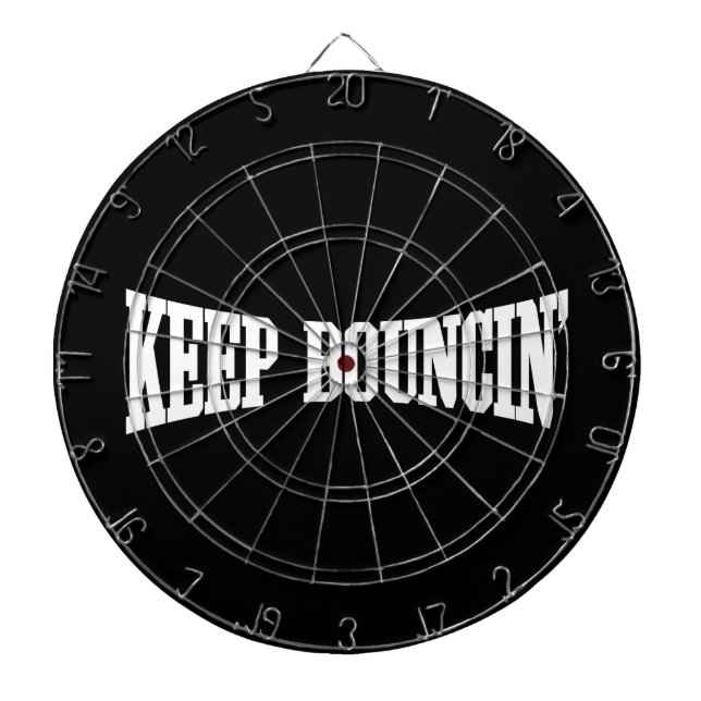 Keep Bouncin' Dartboard With Darts (Front)