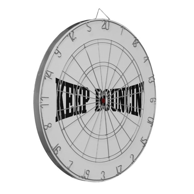 Keep Bouncin' Dartboard With Darts (Front Left)