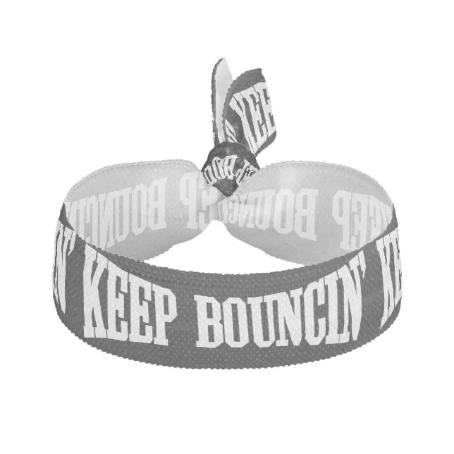 Keep Bouncin' Elastic Hair Tie (Front)