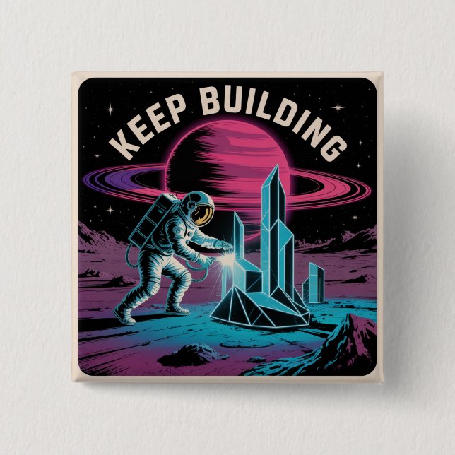 Keep Building Button (Front)