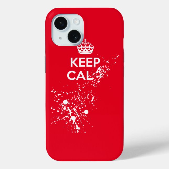 Keep Cal… Case-Mate iPhone Case (Back)