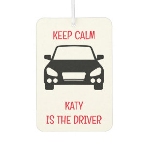 KEEP CALM Air freshner Air Freshener
