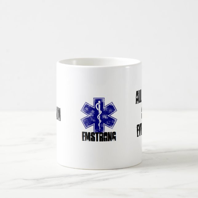 Keep Calm All Bleeding Stops Eventually Coffee Mug (Center)