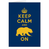 Keep Calm and Bear On (Front)