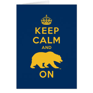 Keep Calm and Bear On