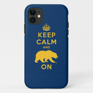 Keep Calm and Bear On iPhone 11 Case